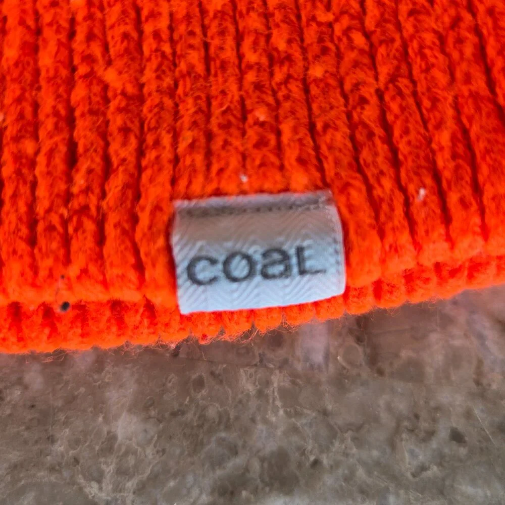 Coal Youth Beanie Hat Orange Size OS Unisex